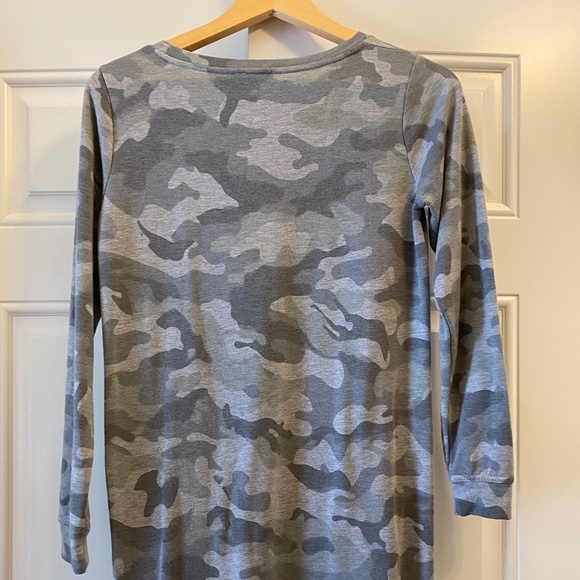 Camo dress - XS sweatshirt material dress - Picture 2 of 6
